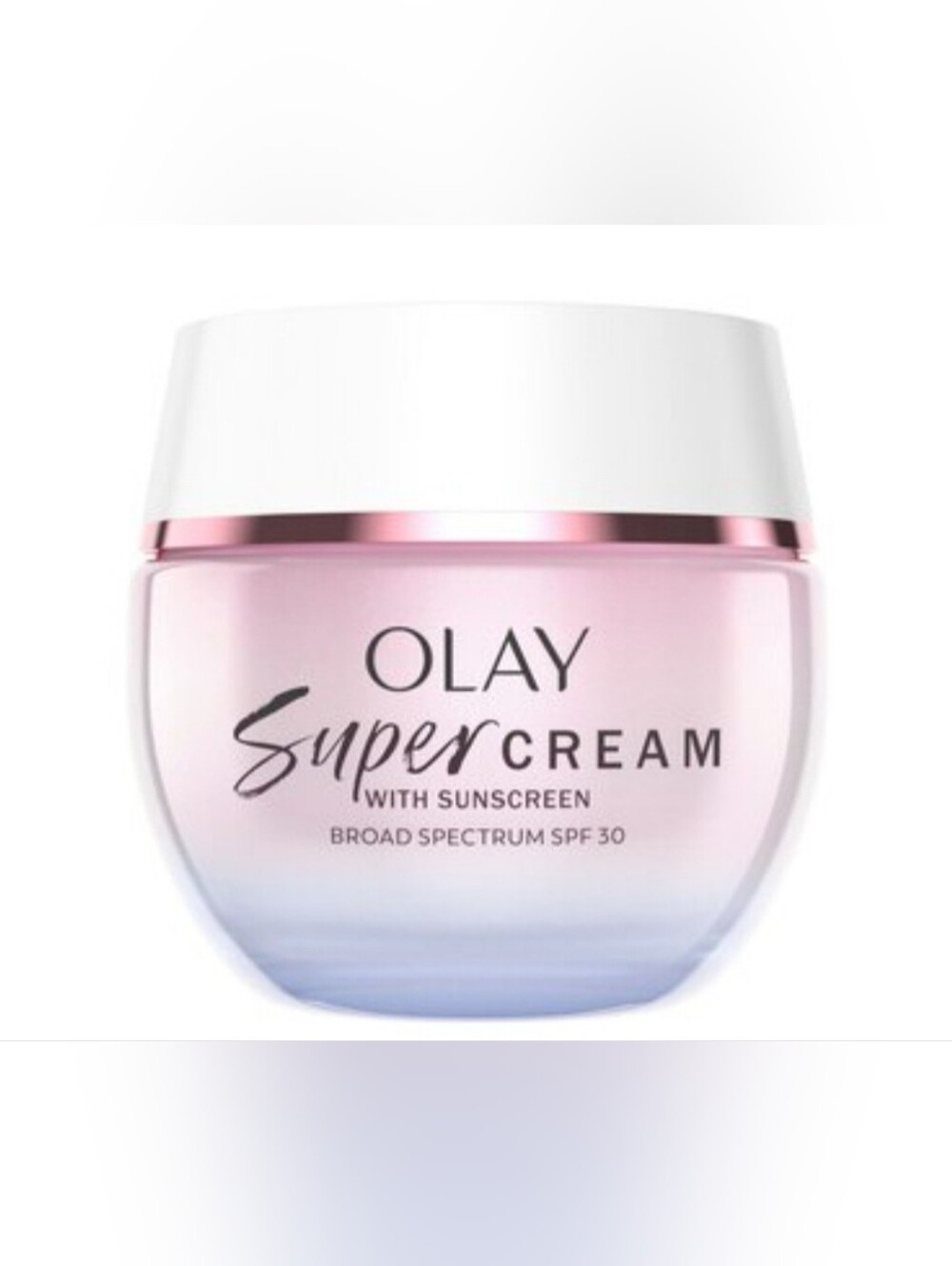 NWT Olay Super Cream Facial Moisturizer with SPF 30, 1.7 oz